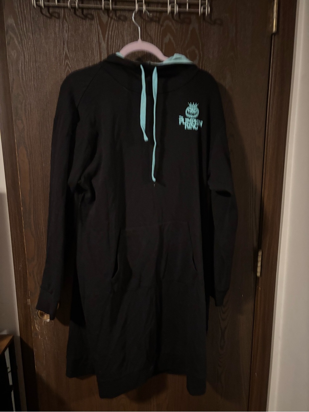 Nightmare before Christmas Hoodie Dress with Mint Accents